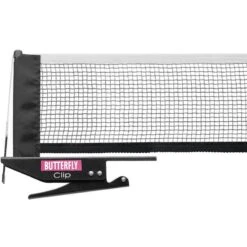 Butterfly Clip Table Tennis Net And Post Set